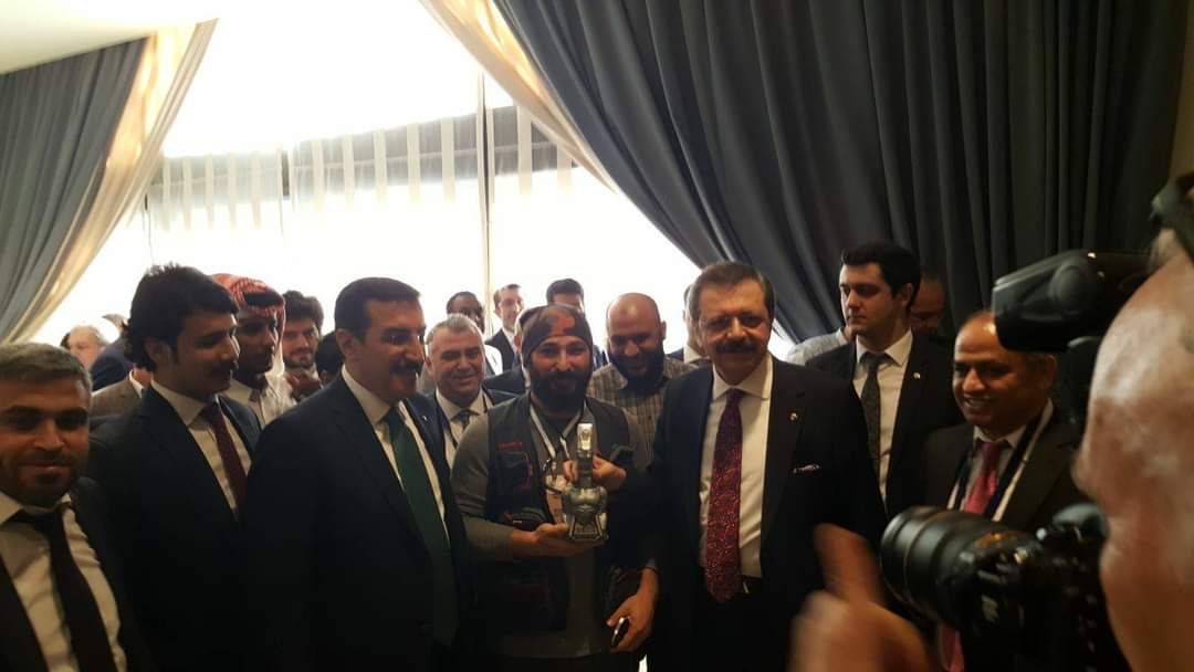 7-13 Türkiye Odalar ve Borsalar Birliği başkanı M. Rifat Hisarcıklıoğlu başkanımız.