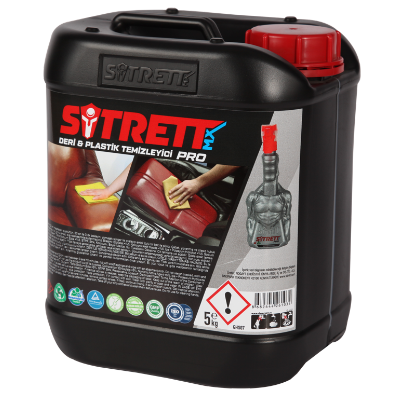 SİTRETT MX PROFESYONE DERİ KUMAŞ VE PLASTİK TEMİZLEYİCİ 5 KG